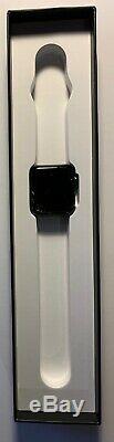 Apple Watch Nike+ Series 3 42mm Space Gray Aluminum Case Cracked Screen Glass