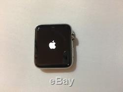 Apple Watch Series 2 42mm Stainless Steel Case with Black sports band