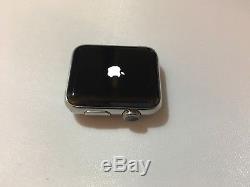 Apple Watch Series 2 42mm Stainless Steel Case with Black sports band