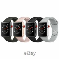 Apple Watch Series 3 38mm 42mm GPS+Cellular Gray/Silver/Gold For Parts