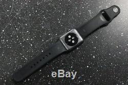 Apple Watch Series 3 38mm GPS Sport Aluminum Space Gray / iCloud / AS IS g14