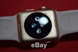 Apple Watch Series 3 38mm Gold Aluminium Case with Pink Sand Band (GPS) -cracked
