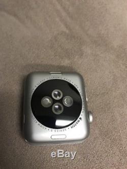 Apple Watch Series 3 42mm Silver Aluminium Case with Fog Sport Band (GPS + Cell)