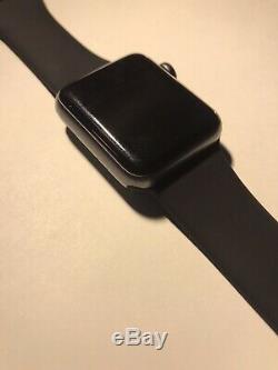 Apple Watch Series 3 GPS + LTE 38 mm Space Gray Aluminum Case iCloud ON