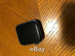 Apple Watch Series 4 44mm (GPS + Cellular) Black Aluminum Case Locked A1976