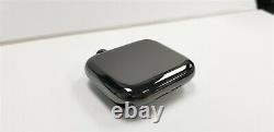 Apple Watch Series 5 32gb 44mm A2095 Black Stainless Cellular Damaged ND2721