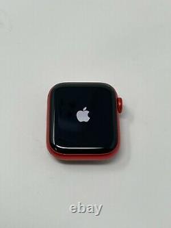 Apple Watch Series 6 40mm Aluminum Case Red Sport Band Smart Watch (M00A3LLA)