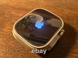 Apple Watch Ultra A2622 49MM Titanium Parts Only READ