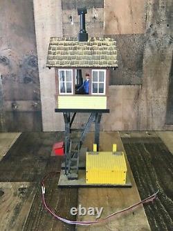 Aristocraft No. 7109 Watch Tower G Scale FOR PARTS/ REPAIR