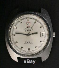 As-Is For Parts Omega Cal. 1250 Electronic 300hz Geneve Chronometer Swiss Watch