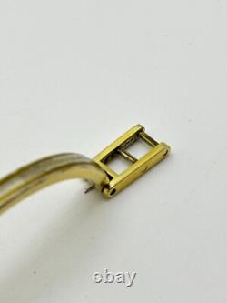 As-Is Gucci Change Bezel 1100-L Wrist Watch Silver Gold Not tested For Parts
