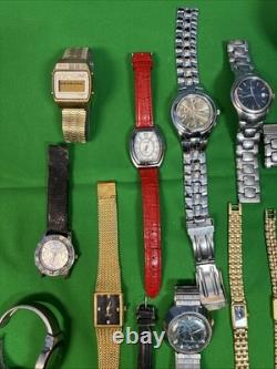 Assorted Brands Watch Lot for Parts Or Repair 13 Pieces Some Unique Pieces