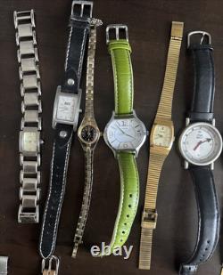 Assorted Watches 48 Piece Lot Untested Selling As Found for Parts/Repair