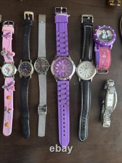 Assorted Watches 48 Piece Lot Untested Selling As Found for Parts/Repair