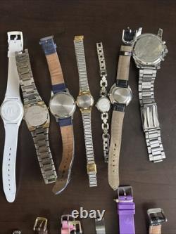 Assorted Watches 48 Piece Lot Untested Selling As Found for Parts/Repair