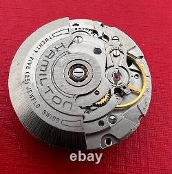 Authentic Hamilton Eta 2826 -2 Mens Automatic Movement For Parts Or Repair