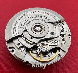 Authentic Hamilton Eta 2826 -2 Mens Automatic Movement For Parts Or Repair