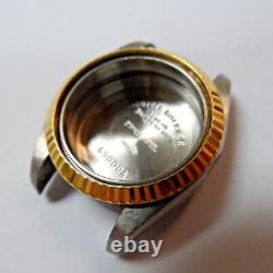 Authentic Rolex Watch Case 18K Yellow Gold Bezel For Parts 69173