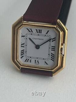 Authentic demo/dummy cartier Must De watch gold plated for parts or display