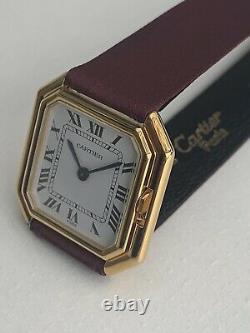 Authentic demo/dummy cartier Must De watch gold plated for parts or display