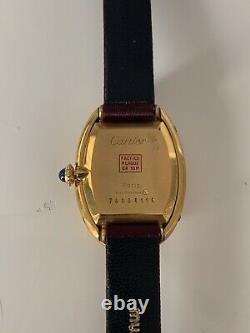 Authentic demo/dummy cartier watch gold plated for Parts Or display