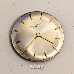 BAUME & MERCIER Geneve 17J Movement & Dial Cal. Peseux 330 FOR PARTS or REPAIR