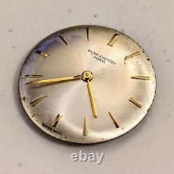 BAUME & MERCIER Geneve 17J Movement & Dial Cal. Peseux 330 FOR PARTS or REPAIR