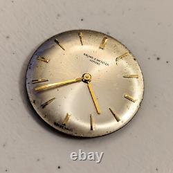 BAUME & MERCIER Geneve 17J Movement & Dial Cal. Peseux 330 FOR PARTS or REPAIR