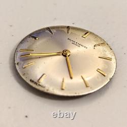 BAUME & MERCIER Geneve 17J Movement & Dial Cal. Peseux 330 FOR PARTS or REPAIR