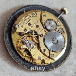 BAUME & MERCIER Geneve Dial & Movement Watch Cal. BM 1050 FOR PARTS or REPAIR