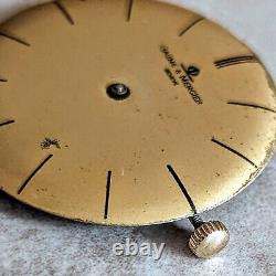 BAUME & MERCIER Geneve Dial & Movement Watch Cal. BM 1050 FOR PARTS or REPAIR