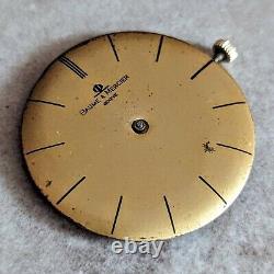 BAUME & MERCIER Geneve Dial & Movement Watch Cal. BM 1050 FOR PARTS or REPAIR