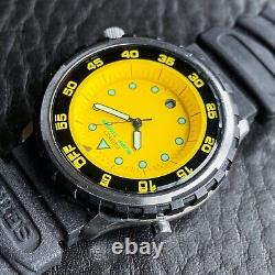 BROKEN! 80s VINTAGE SEIKO DIVER SURF TIMER 8C25-0010 QUARTZ JAPAN