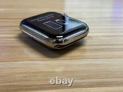 BROKEN! Apple Watch Series 6 44mm Case Gold Stainless Steel Cellular + GPS