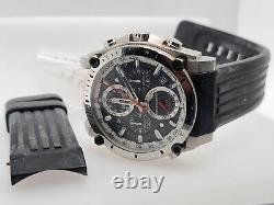 BULOVA PRECISIONIST CHRONOGRAPH DATE C977745 WATCH STAINLESS STEEL for PARTS