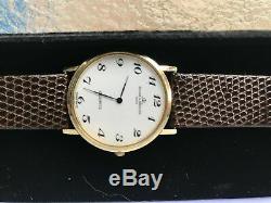 Baume & Mercier 14K Solid Gold Swiss Quartz Watch MOA95147 (Not working)