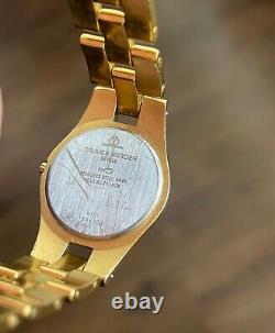 Baume&Mercier LINEA Gold Plated Quartz Ref. 5161 watch FOR PARTS OR RESTORE