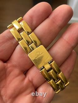 Baume&Mercier LINEA Gold Plated Quartz Ref. 5161 watch FOR PARTS OR RESTORE