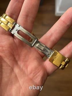Baume&Mercier LINEA Gold Plated Quartz Ref. 5161 watch FOR PARTS OR RESTORE