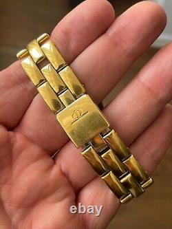 Baume&Mercier LINEA Gold Plated Quartz Ref. 5161 watch FOR PARTS OR RESTORE