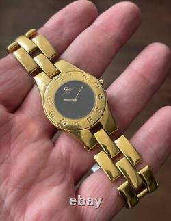 Baume&Mercier LINEA Gold Plated Quartz Ref. 5161 watch FOR PARTS OR RESTORE
