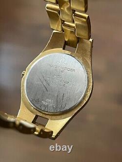 Baume&Mercier LINEA Gold Plated Quartz Ref. 5161 watch FOR PARTS OR RESTORE