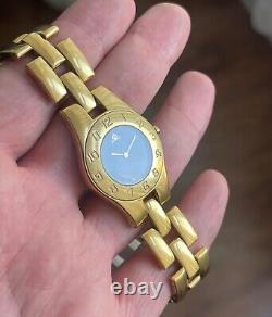 Baume&Mercier LINEA Gold Plated Quartz Ref. 5161 watch FOR PARTS OR RESTORE