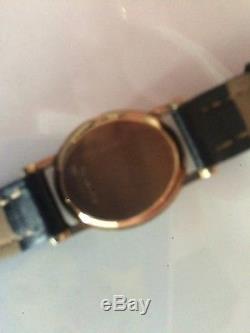 Beautiful 9ct gold omega ladies watch not working -selling for spares or repair
