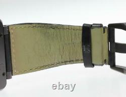 BellRoss Heritage BR01-92 black Dial Automatic Men's Watch Belt damaged F/Japan