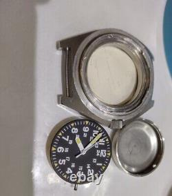Benrus Type II Class A Military Diver's Watch For Parts WithO GS 1D2 Movement