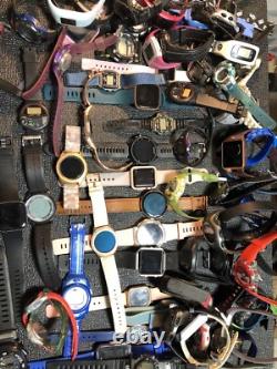 Big Digital Watch Lot For Part Or Repair Garmin, Apple, Casio, Timex, Shark, Samsung