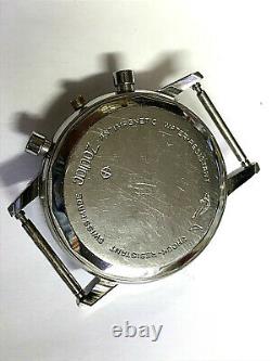 Boite boitier ZODIAC valjoux 72 chronographe chronograph diver case 1