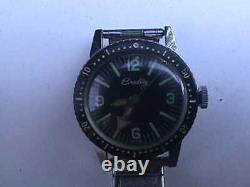 Bradley CHRONOGRAPH NO CASE BACK and DIVE DIVER STYLE WATCH PARTS ASIS PARTS