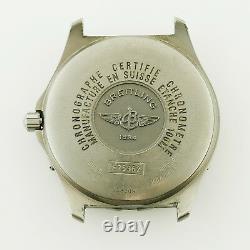 Breitling Aerospace E75362 Digital/analog Blue Dial Watch Head For Parts/repairs